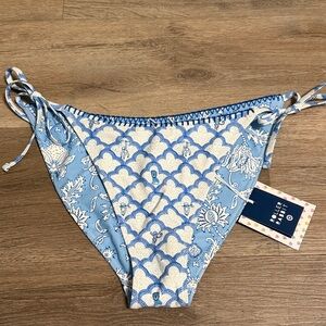 Roller Rabbit x Target Blue Monkey Bikini Bottom size M